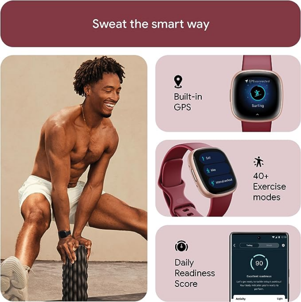 Fitbit Versa 4 Fitness Smartwatch with built-in GPS - Image 4