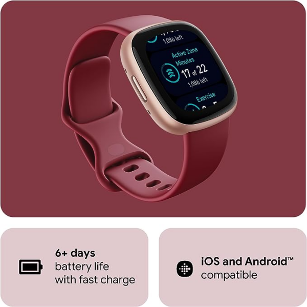 Fitbit Versa 4 Fitness Smartwatch with built-in GPS - Image 3