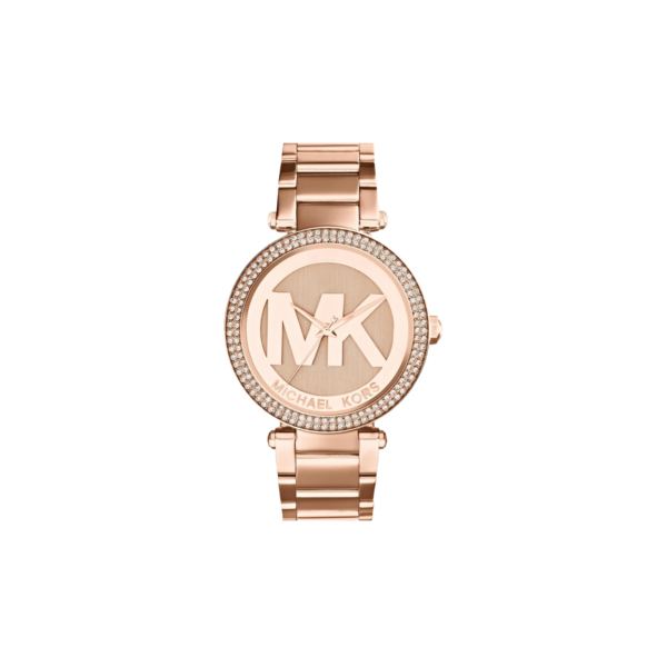 Michael Kors Women's Watch Parker, 33 mm Case Size, Three Hand Movement, Stainless Steel Strap