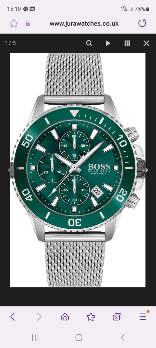 Boss Watch Admiral Athleisure - Image 7