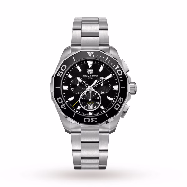 TAG Heuer Men's Aquaracer 43mm Steel Bracelet
