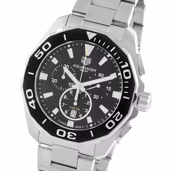 TAG Heuer Men's Aquaracer 43mm Steel Bracelet - Image 5