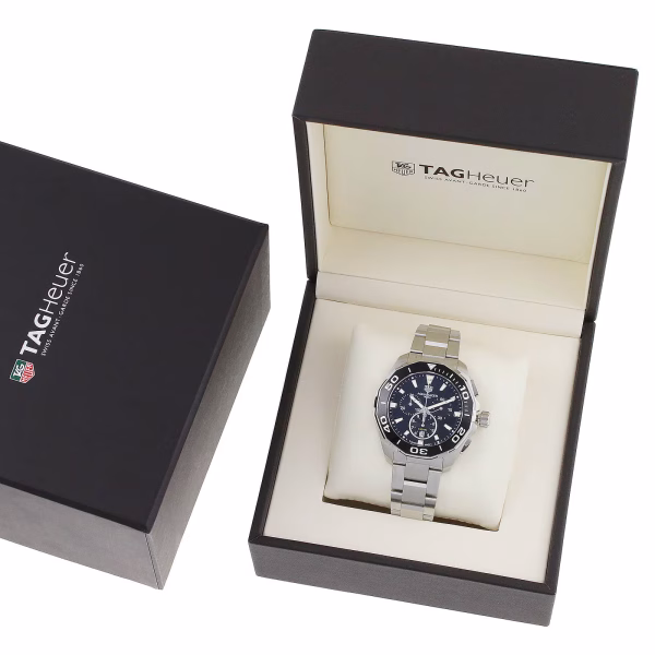 TAG Heuer Men's Aquaracer 43mm Steel Bracelet - Image 2