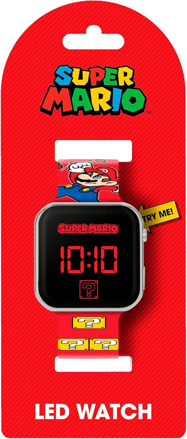 Mario Boys Digital Quartz Watch - Image 2