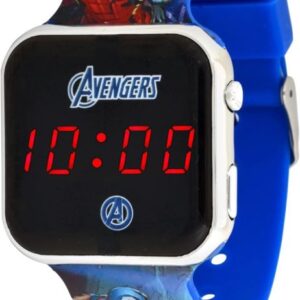 Avengers Digital Quartz Watch with Silicone Strap