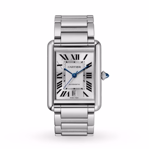 Cartier Tank Must, Extra-Large Model, Automatic Movement, Steel 41mm X 31mm