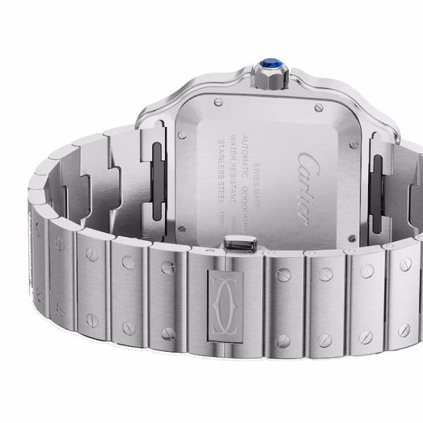 Cartier Santos De Cartier Watch, Large Model, Automatic Winding, Steel Case - Image 4