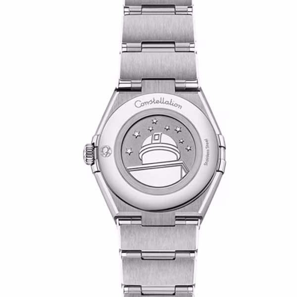 Omega Constellation Co-Axial 28mm Ladies Watch Blue - Image 8