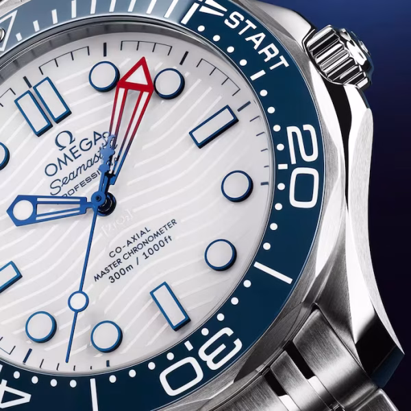 Omega Seamaster Diver Americas Cup 300m 42mm Mens Watch White - Image 3