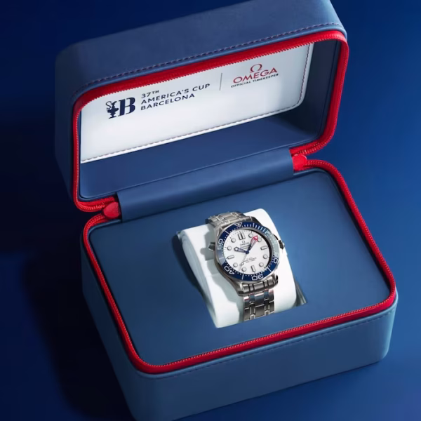 Omega Seamaster Diver Americas Cup 300m 42mm Mens Watch White - Image 2