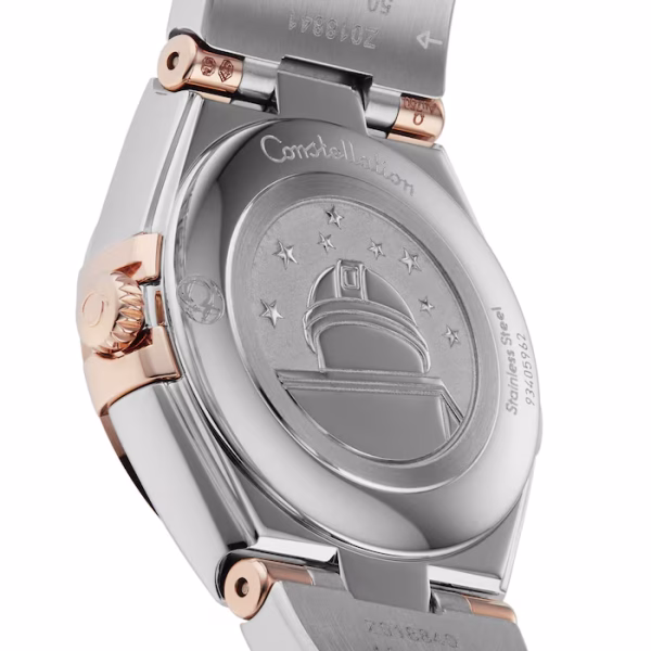Omega Constellation Sedna Gold 25mm Ladies Watch Purple - Image 5