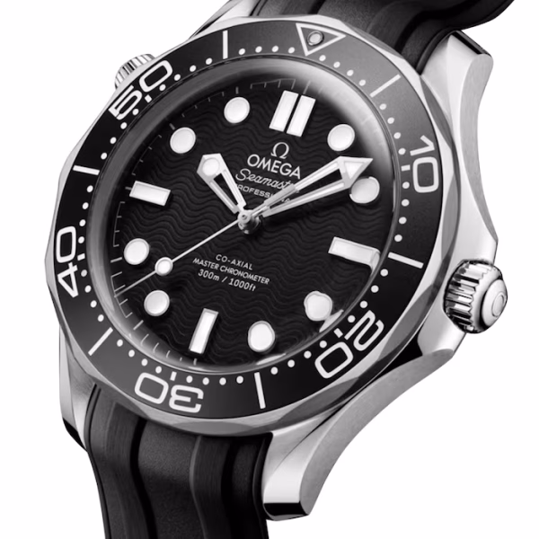 Omega Seamaster Diver 300M Black Dial 42mm Automatic Mens Watch - Image 6