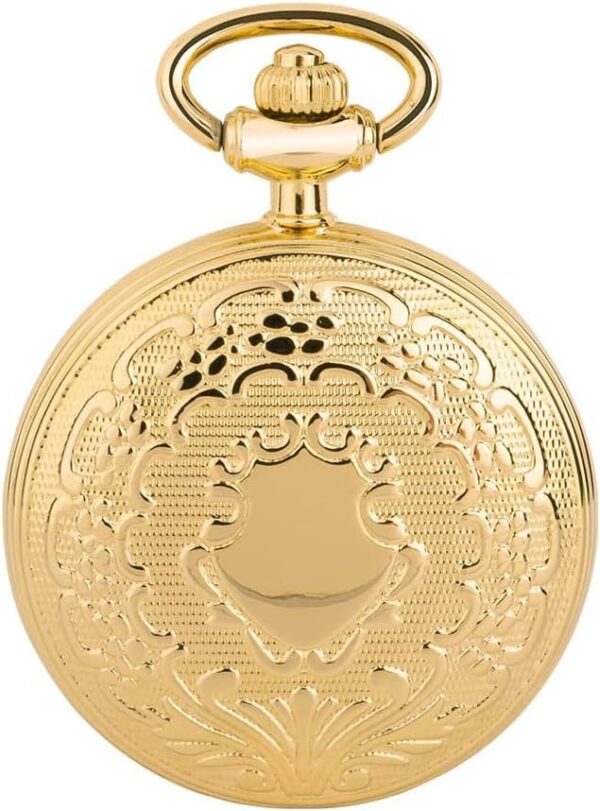 Sekonda Classique Men's Mechanical Skeleton Pocket Watch - Image 6