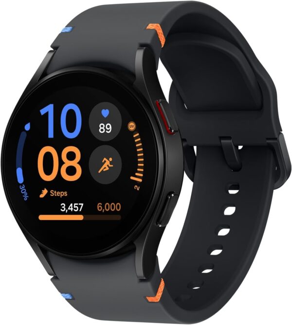 Samsung Galaxy Watch FE, Smart Watch, Health Monitor, Fitness Tracking, Bluetooth, 40mm, Black, 3 Year Manufacturer Extended Warranty (UK Version)