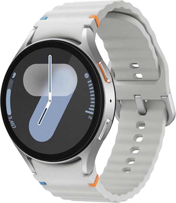 Samsung Galaxy Watch 7 Silver with Galaxy AI, Smart Watch, Health Monitoring, Fitness Tracker, 44mm, Bluetooth, 3 Year Manufacturer Extended Warranty (UK Version)