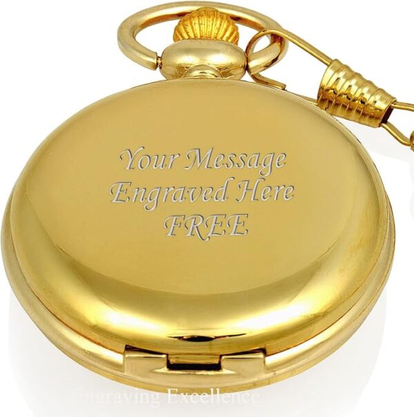 Charles Hendon Personalised Engraved Pocket Watch - Image 2