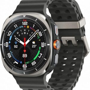 Samsung Galaxy Watch Ultra Black with Galaxy AI, Smart Watch, Health Monitoring, Fitness Tracker, 47mm, LTE, 3 Year Manufacturer Extended Warranty (UK Version)
