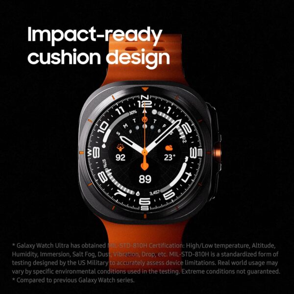 Samsung Galaxy Watch Ultra Black with Galaxy AI, Smart Watch, Health Monitoring, Fitness Tracker, 47mm, LTE, 3 Year Manufacturer Extended Warranty (UK Version) - Image 12